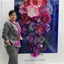 Mahnaz karimi’s “Spring” Collection at World Art Dubai 2022